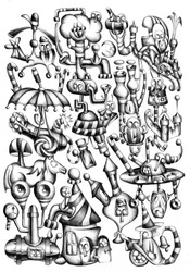 Créatures surréalistes et fantaisistes