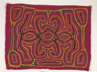 Panneau de chemise (mola), vers 1950