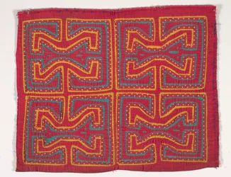 Panneau de chemise (mola), vers 1950