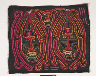 Panneau de chemise (mola) (coton appliqué)