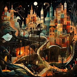 La deux cent vingt-huitième image depuis la deuxième fois des rêves qui flottent haut au-dessus de nous tous 4