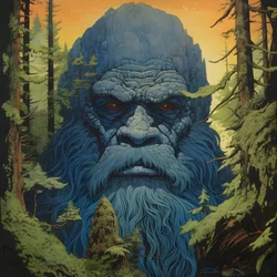 visage dans les arbres 4