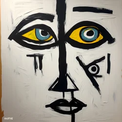 Visage avec 3 yeux 2