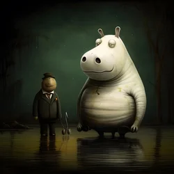 mon animal de compagnie est un hippopotame 4