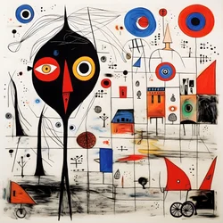Illustrations surréalistes de Joan Miró 2