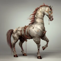 cheval anthropomorphe 2