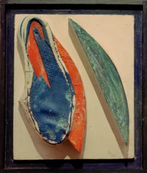 Sans titre (Relief avec sandale de bain)
