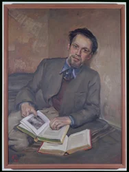 Portrait de Fred Uhlman, 1940