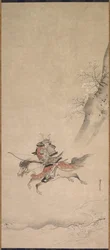 Un samouraï à cheval