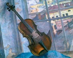 Nature morte avec un violon