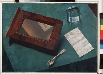 Nature morte avec miroir