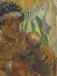 Femme noire, 1907
