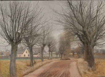 Une route près de Vinderød, Zélande