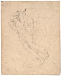 Homme endormi sur un canapé