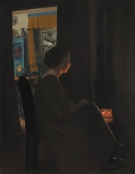 Crépuscule. La femme de l