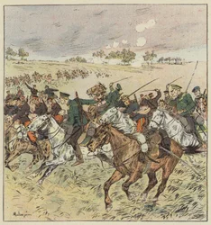 Combat de cavalerie à Oua-Fan-Gou