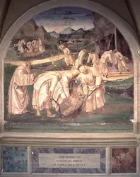 La Vie de Saint Benoît (détail)