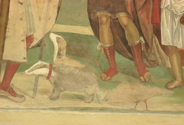 La vie de Saint Benoît (détail)