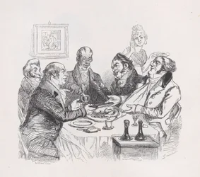 Éloge du poulet des Œuvres complètes de Béranger, 1836