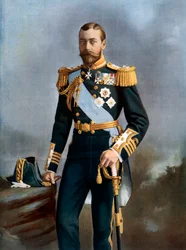 Roi George V, début du 20e siècle