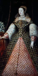 Portrait de Catherine de Médicis, reine consort du roi Henri II de Valois, vers 1547-59