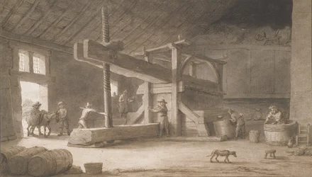 Presse à vin de Monsieur Dittyl, près de Nantes, c.1670