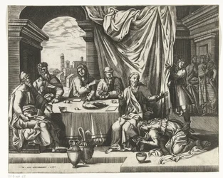 Marie-Madeleine oint les pieds du Christ