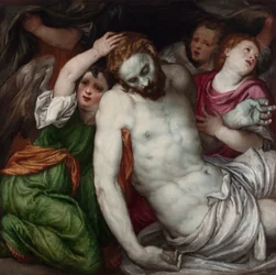 Piéta et anges