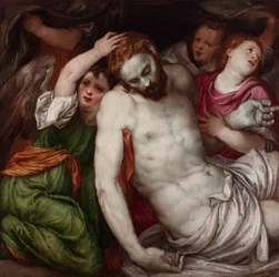 Pietà avec anges