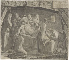 Mise au tombeau du Christ