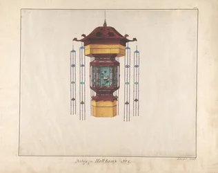 Design pour lampe de hall n°9