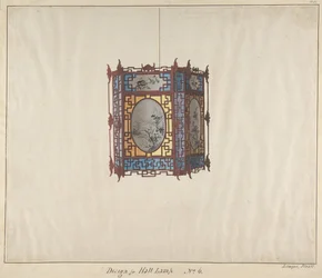 Design pour une lampe de hall No.6