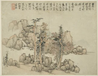 Paysage dans le style des maîtres anciens : Commentaire de l