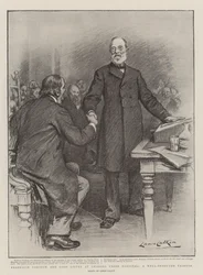 Le professeur Virchow et Lord Lister à l