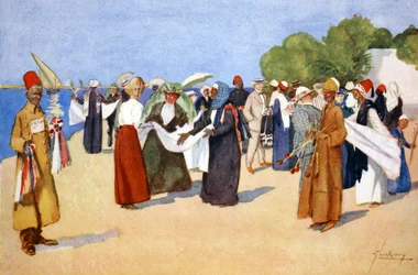 Chasse aux bonnes affaires, 1908