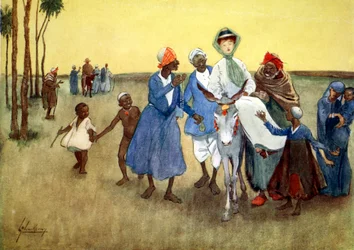 La peste antique, 1908