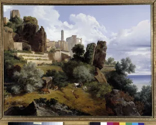 Vue de Roquebrune, Italie