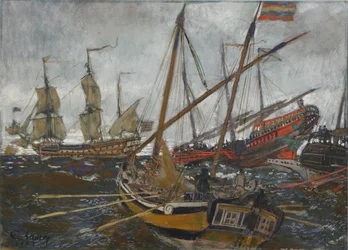 Navires à l