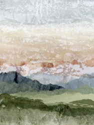 Teintes des montagnes (abstrait)