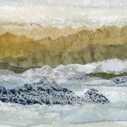 Couches abstraites de montagnes