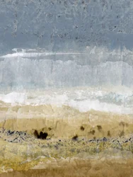 Paysage océanique abstrait