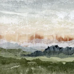 Abstrait de montagnes en couches
