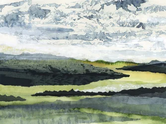 Paysage serein à l