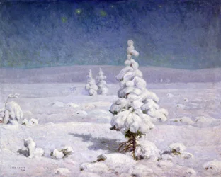 Clair de lune à Nordseter
