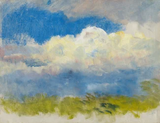 Ciel de printemps, vers 1890