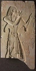 Mentouemhat en habit ecclésiastique, vers 667-647 av. J.-C.
