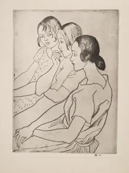 Jeunes filles de la campagne, publié en 1927