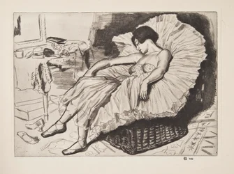 Danseuse endormie