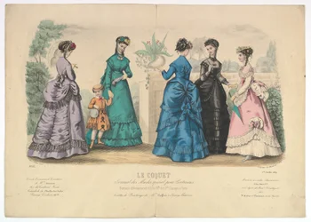 Le Coquet, No. 22, du Journal des Modes Spécial pour Couturières, 1er juillet 1869