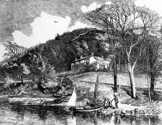 Maison de M. Ruskin, Brantwood, 1881